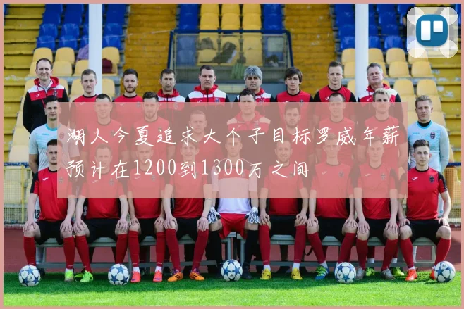湖人今夏追求大个子目标罗威年薪预计在1200到1300万之间